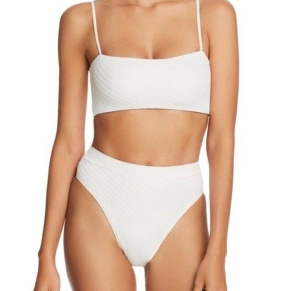 l*space frenchi high-waisted Bitsy bikini bottom